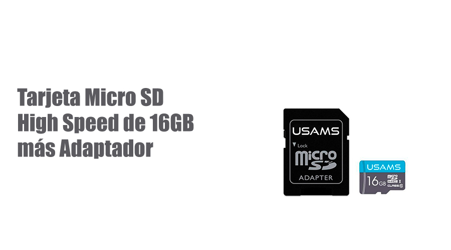 Tarjeta Micro SD High Speed de 32GB + Adaptador – USAMS PERÚ
