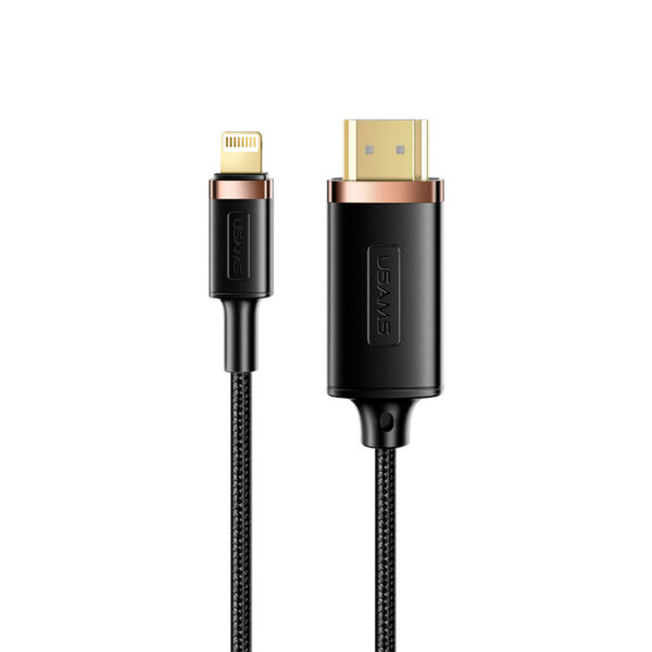 Cable HDMI a iPhone 2m Negro – USAMS PERÚ