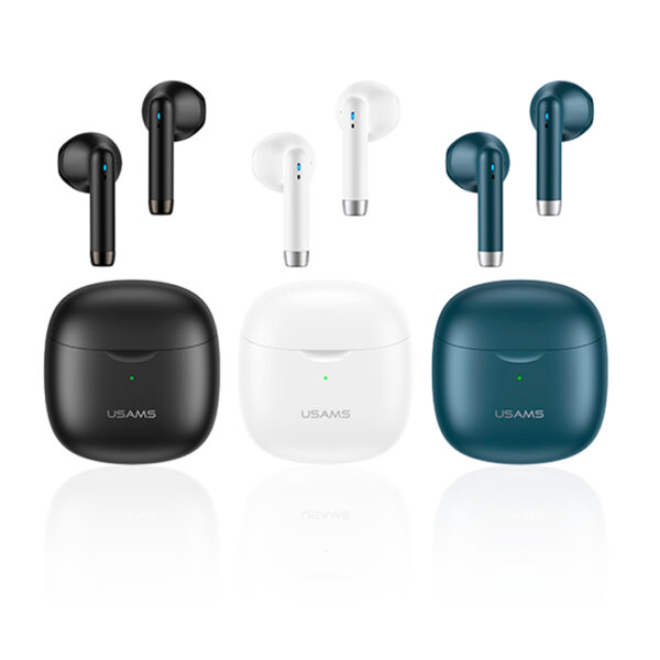 Auriculares Inalambricos In-ear TWS Bluetooth 5,1 Usams - Color Variante  Negro — Atrix