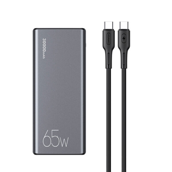 Kit Power Bank para Mac 30,000 mAh QC3.0 & PD 65W + Cable Type-C a Type-C  PD 100W 1.2m Acero // KITMAC-ACE – USAMS PERÚ